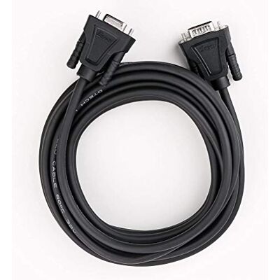 DTECH Cavo seriale DB9 RS232 maschio femmina, cavo modem zero DTECH Cavo seriale DB9 RS232 maschio femmina, cavo modem zero