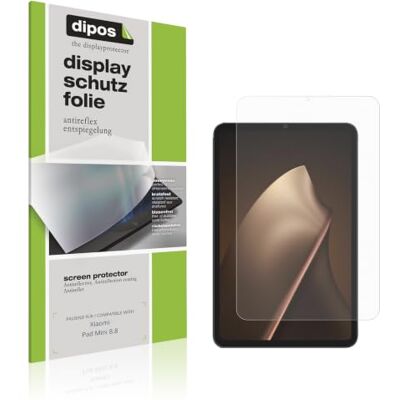 dipos 2x Pellicola Protettiva opaca per Xiaomi Pad Mini 8.8 Antiriflesso, riduce i riflessi, si adatta perfettamente, ultra sottile, antigraffio, senza bolle, anti impronte, autoadesiva dipos 2x Pellicola Protettiva opaca per Xiaomi Pad Mini 8.8 Antiriflesso, riduce i riflessi, si adatta perfettamente, ultra sottile, antigraffio, senza bolle, anti impronte, autoadesiva