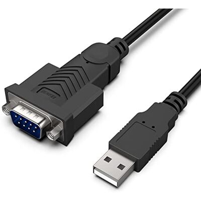 BENFEI Adattatore USB a seriale 1,8 m da USB a RS-232 femmina DB9 Cavo seriale Prolific Chipset Windows 10/8.1/8/7, Mac OS X 10.6 e versioni successive BENFEI Adattatore USB a seriale 1,8 m da USB a RS-232 femmina DB9 Cavo seriale Prolific Chipset Windows 10/8.1/8/7, Mac OS X 10.6 e versioni successive