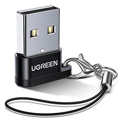 UGREEN USB-C a USB-A Adaptador Bluetooth Negro UGREEN USB-C a USB-A Adaptador Bluetooth Negro