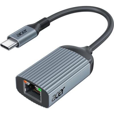 Acer Adattatore USB C a Ethernet 1Gbps, Adattatore Ethernet LAN RJ45 Acer Adattatore USB C a Ethernet 1Gbps, Adattatore Ethernet LAN RJ45
