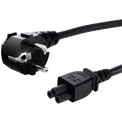 LINK E40006 Cavo Alimentazione, Spina Tedesca, 16 Ampere, Presa Compaq Tripolare in Uso su Pc Portatili, 5 m, Nero LINK E40006 Cavo Alimentazione, Spina Tedesca, 16 Ampere, Presa Compaq Tripolare in Uso su Pc Portatili, 5 m, Nero