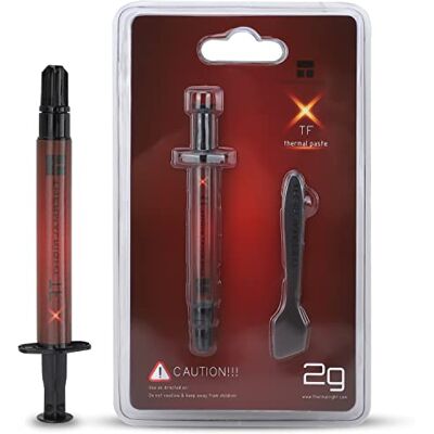 Thermalright TFX 2g Pasta Termica per dissipatore di Calore Compound 14,3 W/m.k-2 Grammi, Pasta Termica ad Alte Prestazioni, con Uno Strumento a spatola (TFX 2g) Thermalright TFX 2g Pasta Termica per dissipatore di Calore Compound 14,3 W/m.k-2 Grammi, Pasta Termica ad Alte Prestazioni, con Uno Strumento a spatola (TFX 2g)