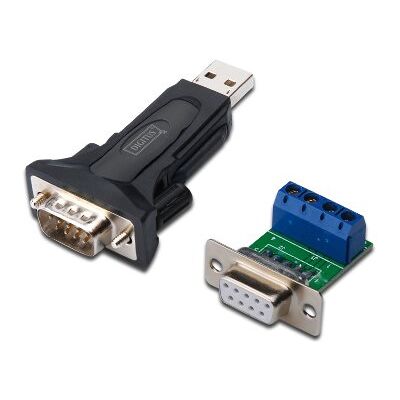 Digitus Adattatore da USB a seriale Convertitore RS485 Da USB 2.0 Type-A a DSUB 9M Chipset FTDI FT232RL Cavo da 80 cm incluso Digitus Adattatore da USB a seriale Convertitore RS485 Da USB 2.0 Type-A a DSUB 9M Chipset FTDI FT232RL Cavo da 80 cm incluso