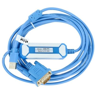 vhbw Cavo di programmazione USB PLC sostituisce Siemens 6ES7 901-3DB30-0XA0 per radio Adattatore seriale, blu vhbw Cavo di programmazione USB PLC sostituisce Siemens 6ES7 901-3DB30-0XA0 per radio Adattatore seriale, blu
