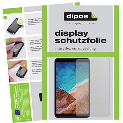 dipos 2x Pellicola Protettiva opaca per Xiaomi Mi Pad 4 Antiriflesso, riduce i riflessi, si adatta perfettamente, ultra sottile, antigraffio, senza bolle, anti impronte, autoadesiva dipos 2x Pellicola Protettiva opaca per Xiaomi Mi Pad 4 Antiriflesso, riduce i riflessi, si adatta perfettamente, ultra sottile, antigraffio, senza bolle, anti impronte, autoadesiva