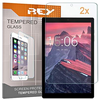 REY Pack 2X Pellicola salvaschermo per CHUWI HiPAD 10.1" Hi Pad, Pellicole salvaschermo Vetro temperato, di qualità Premium Tablet REY Pack 2X Pellicola salvaschermo per CHUWI HiPAD 10.1" Hi Pad, Pellicole salvaschermo Vetro temperato, di qualità Premium Tablet