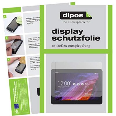 dipos 3x Pellicola opaca per ASUS Transformer Pad TF103C 10,1 Zoll Antiriflesso, riduce i riflessi, si adatta perfettamente, ultra sottile, antigraffio, senza bolle, anti impronte, autoadesiva dipos 3x Pellicola opaca per ASUS Transformer Pad TF103C 10,1 Zoll Antiriflesso, riduce i riflessi, si adatta perfettamente, ultra sottile, antigraffio, senza bolle, anti impronte, autoadesiva