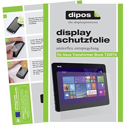 dipos I 3X Pellicola Protettiva antiriflesso Compatibile con ASUS Transformer Book T200TA Pellicola di Protezione dipos I 3X Pellicola Protettiva antiriflesso Compatibile con ASUS Transformer Book T200TA Pellicola di Protezione