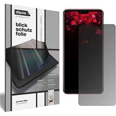 dipos Pellicola Privacy per Oppo F7 Protezione schermo opaca Anti-Spia a 4 Vie, si adatta perfettamente, antigraffio, senza bolle, autoadesiva dipos Pellicola Privacy per Oppo F7 Protezione schermo opaca Anti-Spia a 4 Vie, si adatta perfettamente, antigraffio, senza bolle, autoadesiva