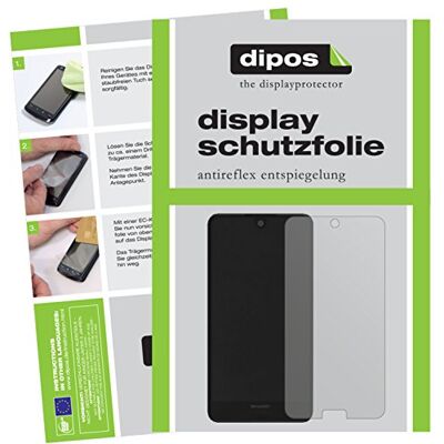 dipos 2x Pellicola Protettiva opaca per Sharp Aquos C10 Antiriflesso, riduce i riflessi, si adatta perfettamente, ultra sottile, antigraffio, senza bolle, anti impronte, autoadesiva dipos 2x Pellicola Protettiva opaca per Sharp Aquos C10 Antiriflesso, riduce i riflessi, si adatta perfettamente, ultra sottile, antigraffio, senza bolle, anti impronte, autoadesiva