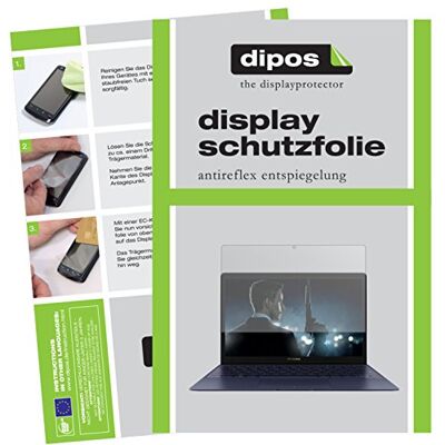 dipos 2x Pellicola Protettiva opaca per Asus Zenbook 3 Antiriflesso, riduce i riflessi, si adatta perfettamente, ultra sottile, antigraffio, senza bolle, anti impronte, autoadesiva dipos 2x Pellicola Protettiva opaca per Asus Zenbook 3 Antiriflesso, riduce i riflessi, si adatta perfettamente, ultra sottile, antigraffio, senza bolle, anti impronte, autoadesiva
