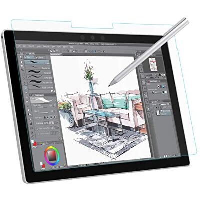 MoKo Pellicola Protettiva Opaca per Surface Pro 7 Plus/7/6/5/4/LTE Pellicola PET Antiriflesso, Esperienza di Scrittura, Disegno e Schizzo Effetto Carta con Surface Pen su Tablet Microsoft MoKo Pellicola Protettiva Opaca per Surface Pro 7 Plus/7/6/5/4/LTE Pellicola PET Antiriflesso, Esperienza di Scrittura, Disegno e Schizzo Effetto Carta con Surface Pen su Tablet Microsoft
