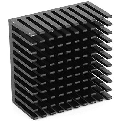 Walfront 5 Pezzi Dissipatori di Calore 40x20x40mm Modulo Raffreddamento Alluminio Nero per Amplificatore PCB Elettronica Walfront 5 Pezzi Dissipatori di Calore 40x20x40mm Modulo Raffreddamento Alluminio Nero per Amplificatore PCB Elettronica