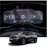 RUIYA Compatibile con Citroen C5 Aircross 2018-2021 Navigation Pellicola Protettiva,12.3" Nano Materiale Navigazione Pellicola Protettiva GPS Touch Screen Protector C5 Aircross Accessori 2 Pezzi