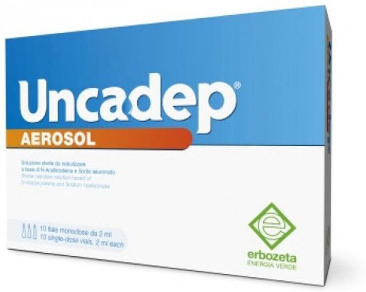 Erbozeta Uncadep Aerosol Soluzione Sterile 10 Fiale Monodose Da 2 Ml Erbozeta Uncadep Aerosol Soluzione Sterile 10 Fiale Monodose Da 2 Ml