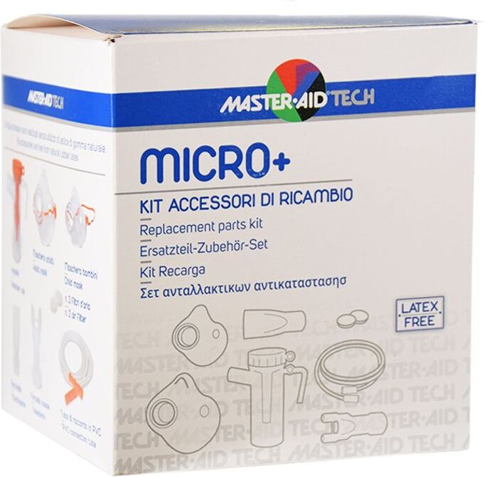 Master Aid Micro+ Kit Accessori Di Ricambio Master Aid Micro+ Kit Accessori Di Ricambio
