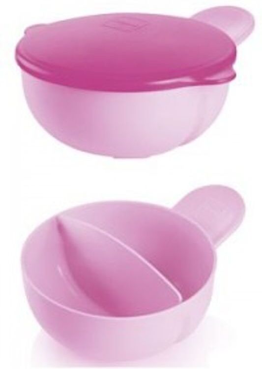 Mam Feeding Bowl 6+ Rosa Mam Feeding Bowl 6+ Rosa