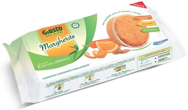 Giuliani Giusto Margherite Linea Equilibrio Merendine Senza Glutine 180g Giuliani Giusto Margherite Linea Equilibrio Merendine Senza Glutine 180g