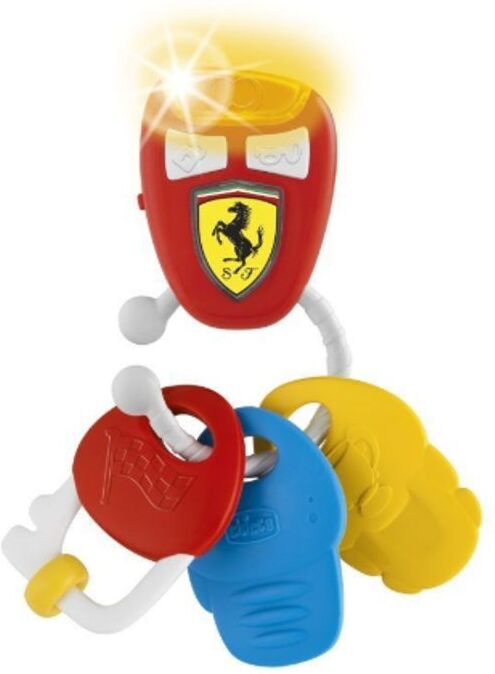 Chicco Chiavi Elettroniche Scuderia Ferrari 3m+ Chicco Chiavi Elettroniche Scuderia Ferrari 3m+