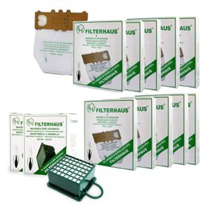 Micromic Box convenienza sacchetti e filtri per Folletto VK 130 VK 131 - PACK MEDIUM
