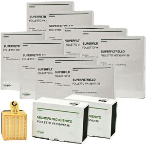 Vorwerk Box convenienza per Folletto VK 135 VK 136 - PACK MEDIUM