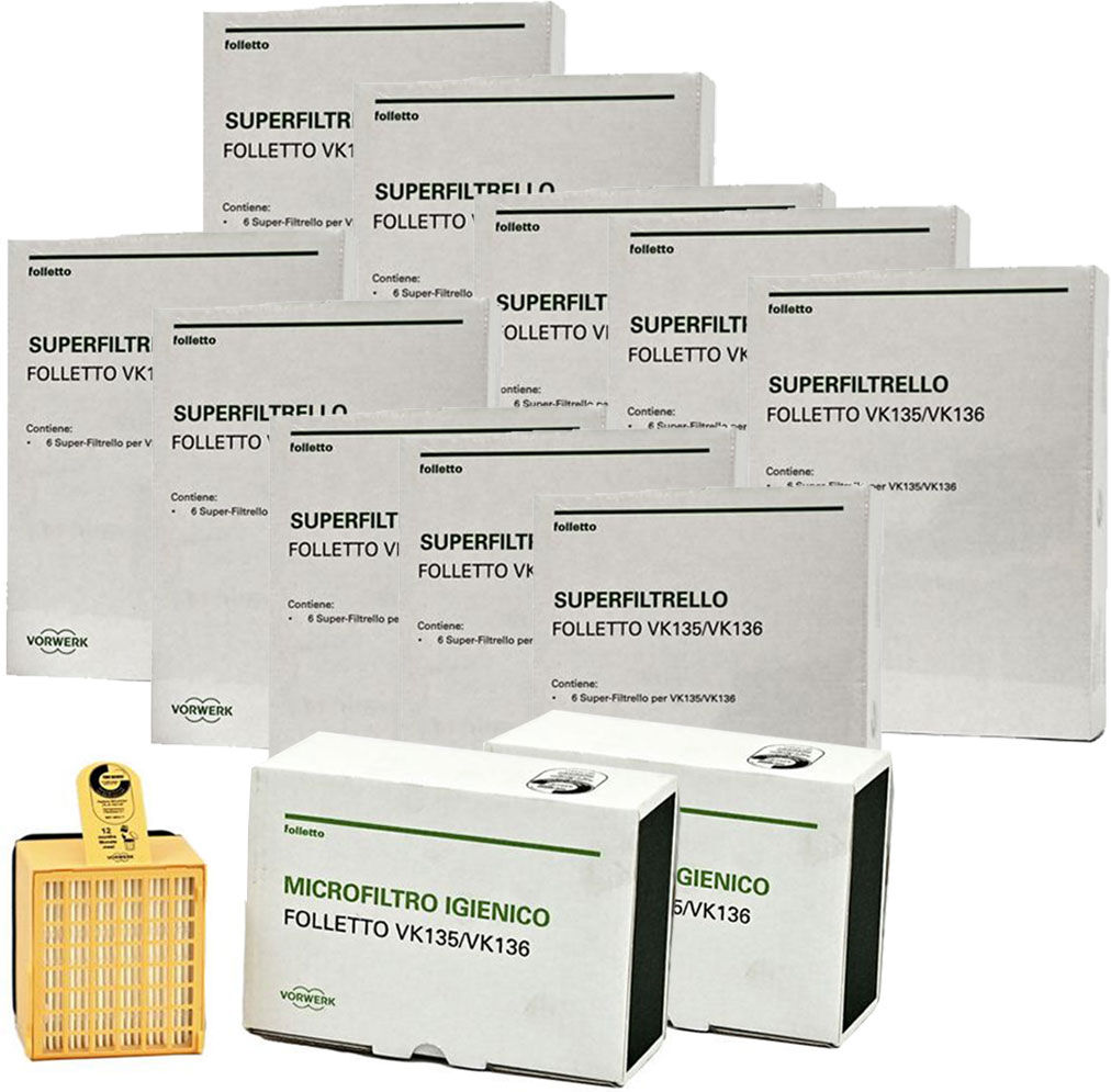 vorwerk box convenienza per folletto vk 135 vk 136 - pack medium