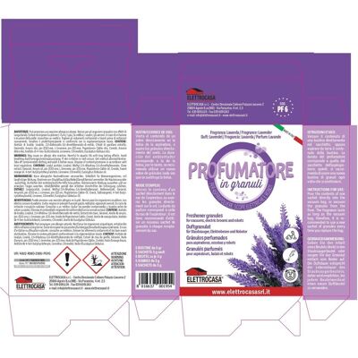 Profumatore aspirapolvere Elettrocasa PF 6 Fragranza lavanda Profumatore aspirapolvere Elettrocasa PF 6 Fragranza lavanda
