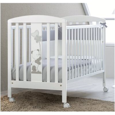 Lettino infanzia Pali 0127ORSBS ORSETTO Bianco Lettino infanzia Pali 0127ORSBS ORSETTO Bianco