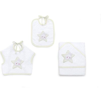 Set bavaglini Italbaby 15 5020 206 STAR Avorio Set bavaglini Italbaby 15 5020 206 STAR Avorio