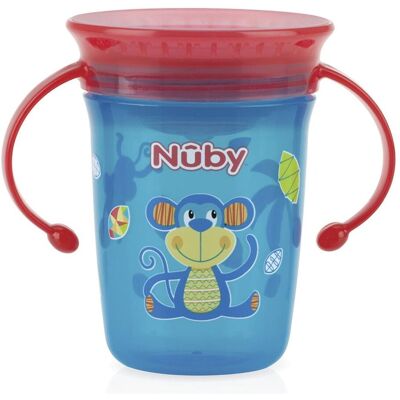 Tazza bimbo con manici Nuby NV0414001 Assortito Tazza bimbo con manici Nuby NV0414001 Assortito