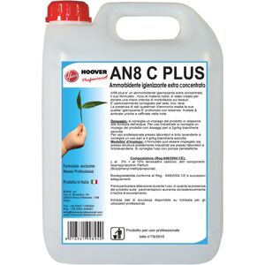 Hoover Ammorbidente Bio igienizzante extra concentrato AN8 C tanica da 5 Lt.