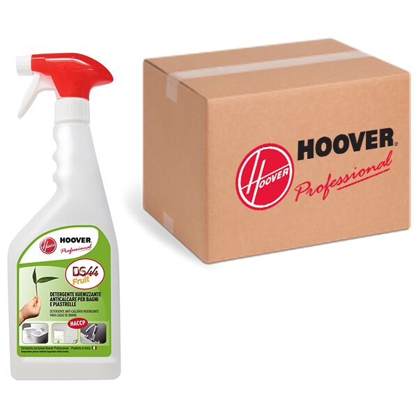 hoover scatola 12 flaconi ds44 fruit detergente anticalcare