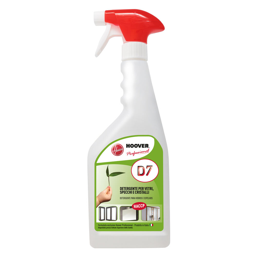 Hoover Detergente pulire vetri auto e specchi senza aloni D7