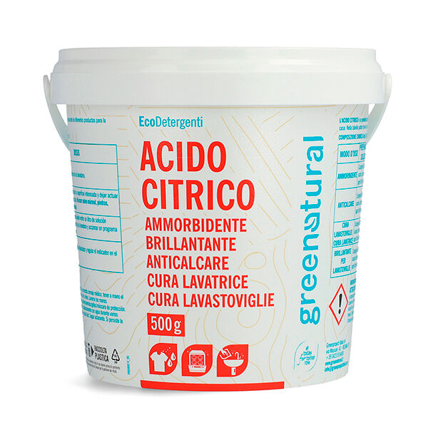 Greenatural Confezione Acido citrico - 500 gr