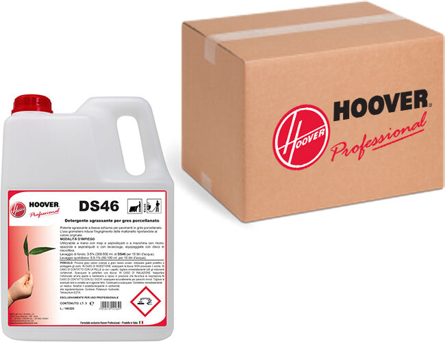 Hoover Scatola 4 taniche DS46 Gres Detergente per gres porcellanato