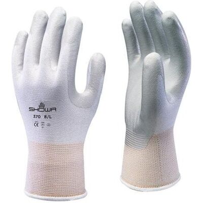 Guanti lavoro Issaline SH370050XL SHOWA GLOVES Bianco e Grigio Guanti lavoro Issaline SH370050XL SHOWA GLOVES Bianco e Grigio