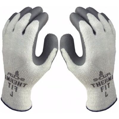 Guanti lavoro Issaline SH451L SHOWA GLOVES Bianco e Grigio Guanti lavoro Issaline SH451L SHOWA GLOVES Bianco e Grigio