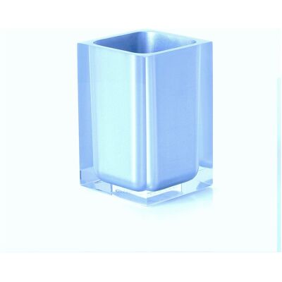 GEDY - RA988600300 rainbow - Celeste - Resin - Portaspazzolino GEDY - RA988600300 rainbow - Celeste - Resin - Portaspazzolino