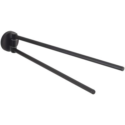 Porta asciugamani parete Gedy FP231400 FELCE PLUS Nero opaco Porta asciugamani parete Gedy FP231400 FELCE PLUS Nero opaco