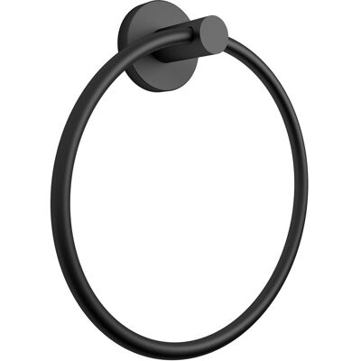 Porta asciugamani parete Gedy FP701400 FELCE PLUS Nero opaco Porta asciugamani parete Gedy FP701400 FELCE PLUS Nero opaco