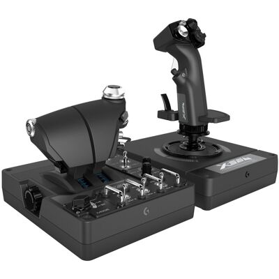 Joystick simulatore volo Saitek 945 000059 X56 H.O.T.A.S. Rgb Throttle Joystick simulatore volo Saitek 945 000059 X56 H.O.T.A.S. Rgb Throttle