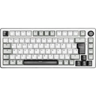 Tastiera meccanica da gioco - PBT a doppia iniezione - THE G-LAB - KEYZ Elite 300 WG - AZERTY TKL - RGB - Bianca Tastiera meccanica da gioco - PBT a doppia iniezione - THE G-LAB - KEYZ Elite 300 WG - AZERTY TKL - RGB - Bianca