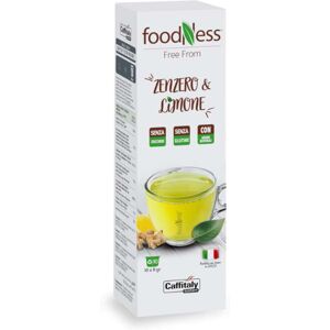 Caffitaly Tisana zenzero e limone Foodness confezione 10 capsule