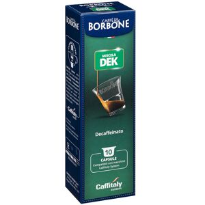 Caffitaly Caffè Borbone miscela Dek confezione 10 capsule