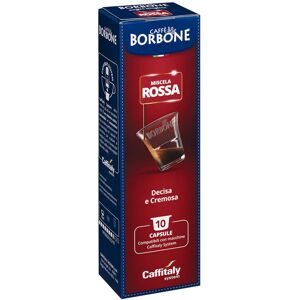 Caffitaly Caffè Borbone miscela Rossa confezione 10 capsule