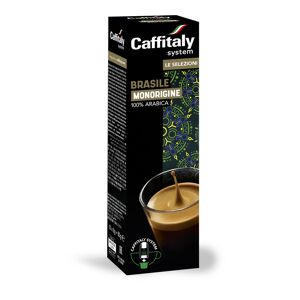 Cagliari Confezione 10 capsule caffè Monorigine Brasile - Caffitaly