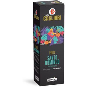 Capsule Caffitaly Monorigine Santo Domingo Cagliari 100% arabica box 10 capsule