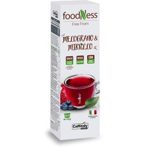 Caffitaly Tisana Melograno e Mirtillo Foodness confezione 10 capsule