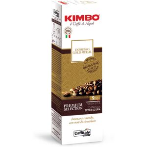 Caffitaly Caffè Kimbo Espresso Gold Metal confezione 10 capsule